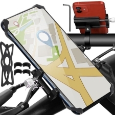 Telefonihoidik jalgrattale (elastsete nurkadega)