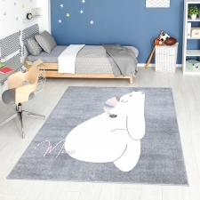 Lastetoa vaip Anime Jääkaru (hall, nelinurkne)